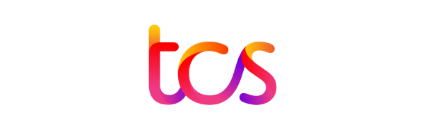 TCS company logo.