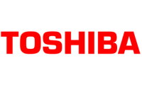 Toshiba logo.