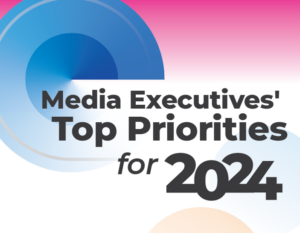 Media Executives' Priorities for 2024: A Visual Guide