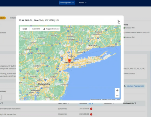 Enhancing Sensa Investigation Hub with Google Maps and Google Street View