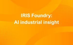 Industrial data management with IRIS Foundry